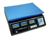 Электронные торговые весы Opera Plus до 40 кг., фото 1